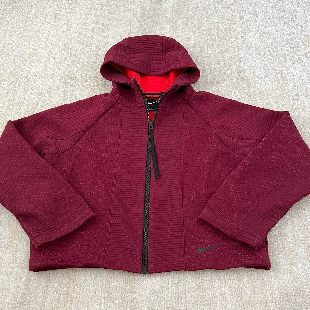 Nike Sportswear Tech Fleece Zip Up Cropped Hoodie M